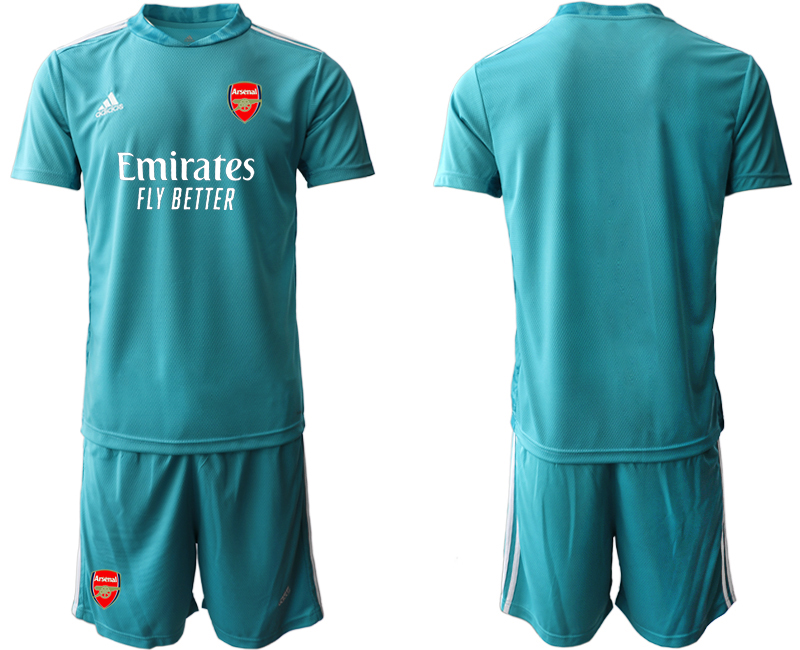 Men 2020-2021 club Arsenal blue goalkeeper  Soccer Jerseys1